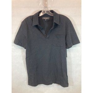 NWT - Men's Short Sleeve Collard  Three Button Placket Casual Wear Polo Shirt